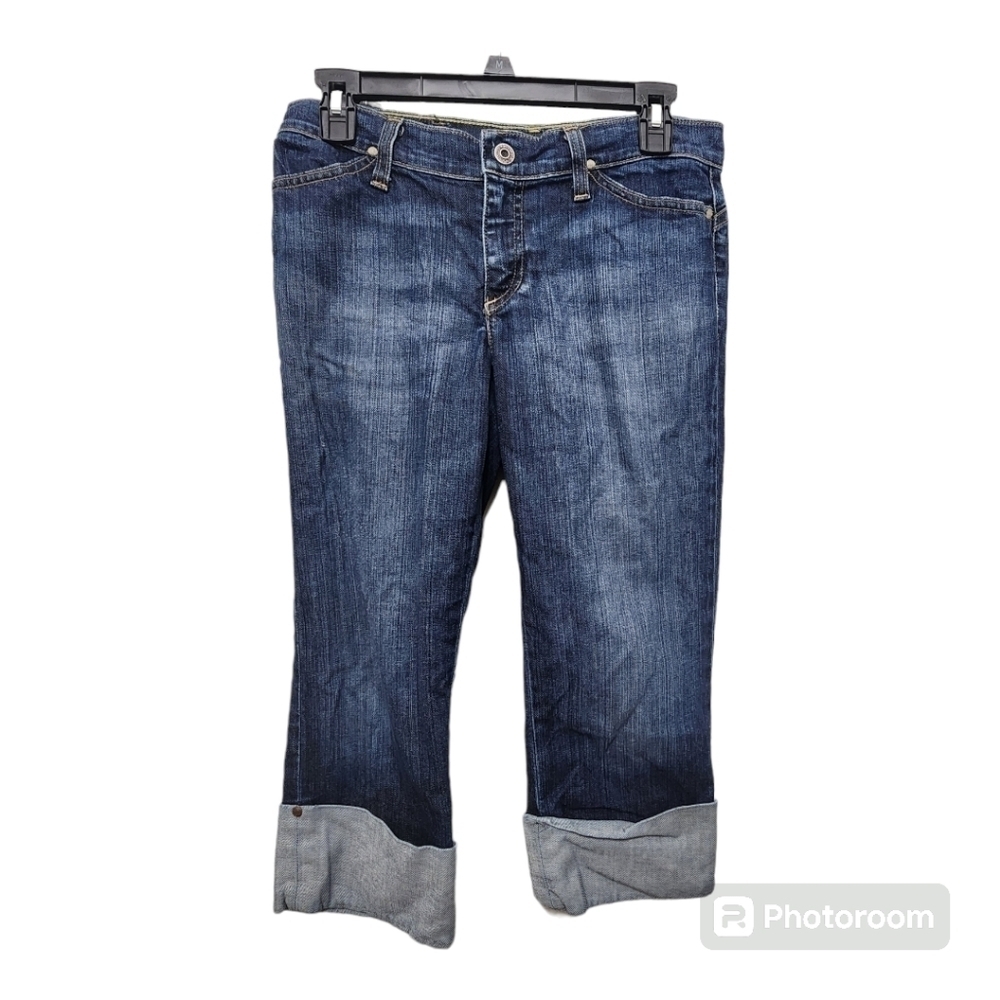 Adriano Goldschmied Blue Jean Capri Pants Size 27